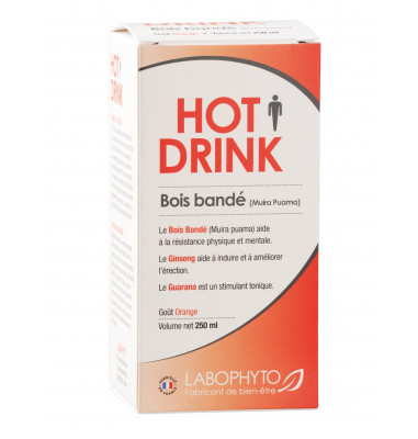 hot drink homme bois bande aphrodisiaque naturel