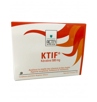 Ktif - 30 gélules - Vitalité Cheveux & Ongles